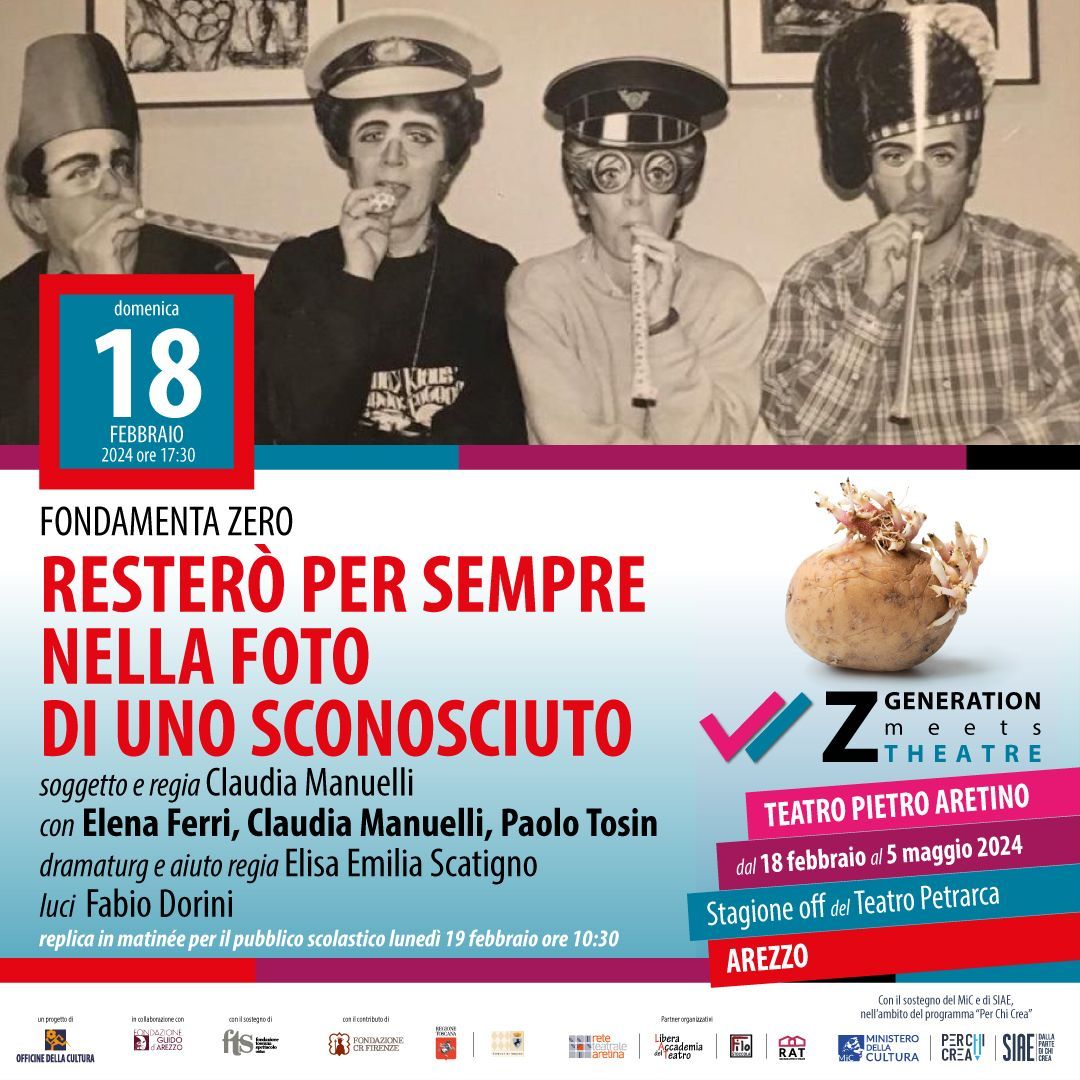 RESTERO PER SEMPRE NELLA FOTO DI UNO SCONOSCIUTO