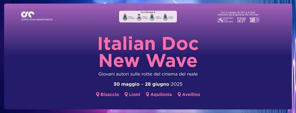 Italian Doc New Wave in Irpinia la rassegna del nuovo cinema del reale