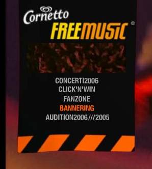 Cornetto Free Music Festival  2006