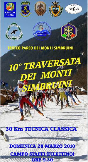 TROFEO   PARCO DEI MONTI SIMBRUINI