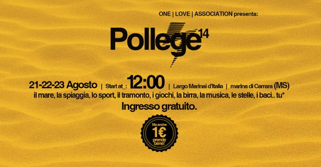 POLLAGE FESTIVAL 2014